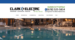 Desktop Screenshot of clarkelectricco.com