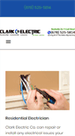 Mobile Screenshot of clarkelectricco.com